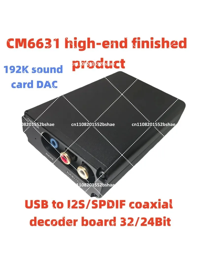 USB to I2S IIS SPDIF Optical Coaxial Audio Interface Decoder 192K 24Bit DAC