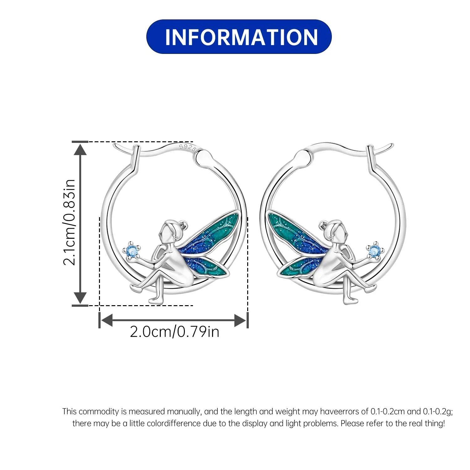 Natürliche Elemente 925 Sterling Silber Marienkäfer-Ohrringe Feiner Schmuck für Damen Geburtstagsgeschenke 2026 – Detail 26