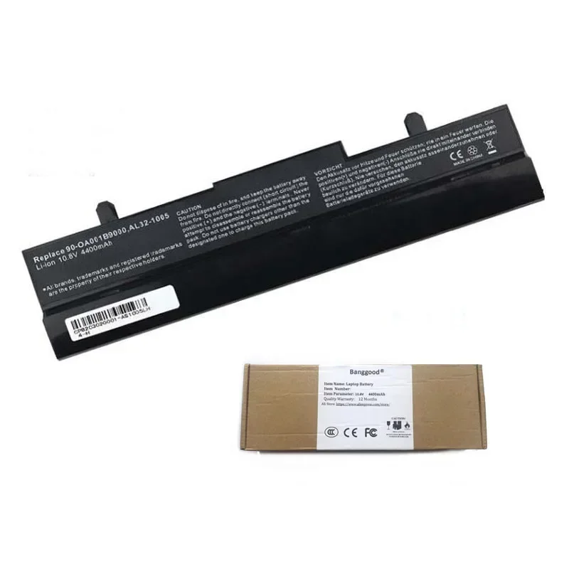4400 мАч AL31-1005 AL32-1005 ML32-1005 PL32-1005 Аккумулятор для ноутбука Asus Eee PC 1001 1001HA 1001P 1001PX 1005PX 1005H 1005HA