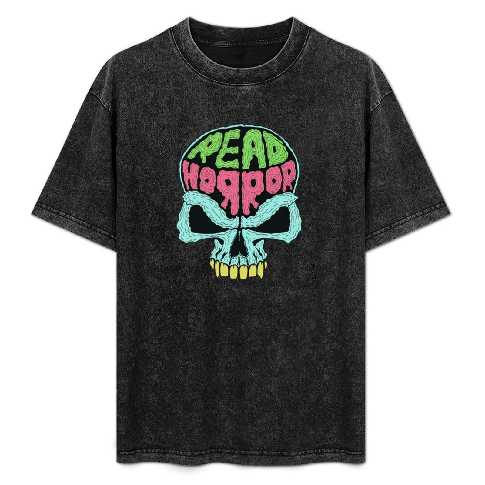 

READ HORROR T-Shirt Utility Casual Work T-Shirt