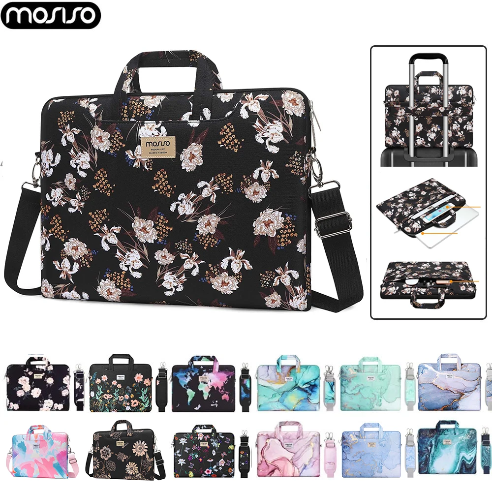 

13.3 14 15 16 17.3 inch Laptop Bag for MacBook Air Pro Dell HP Lenovo Asus Acer Notebook Shoulder Bag Carrying Messenger Sleeve