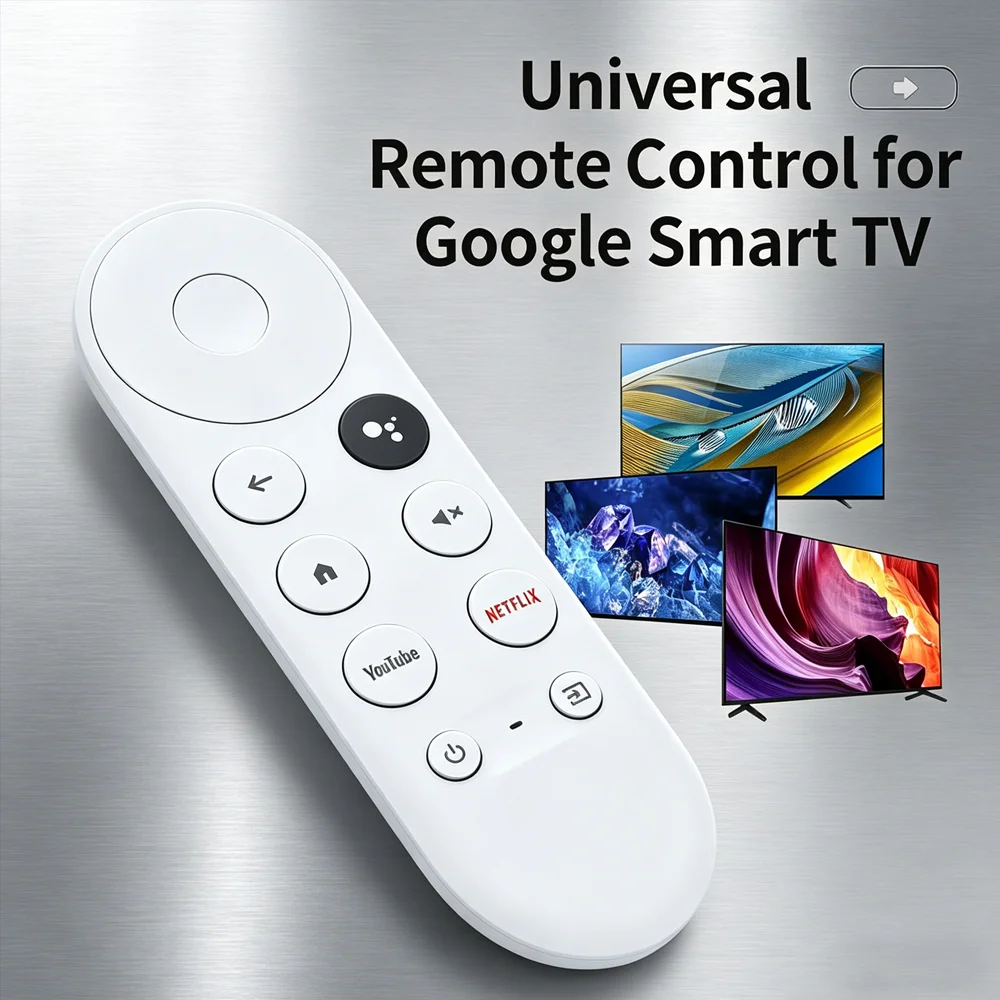G9N9N Replacement Voice Remote Control Compatible with Google Chromecast 4K Snow Smart TV Streaming Stick Remote For Youtube TV