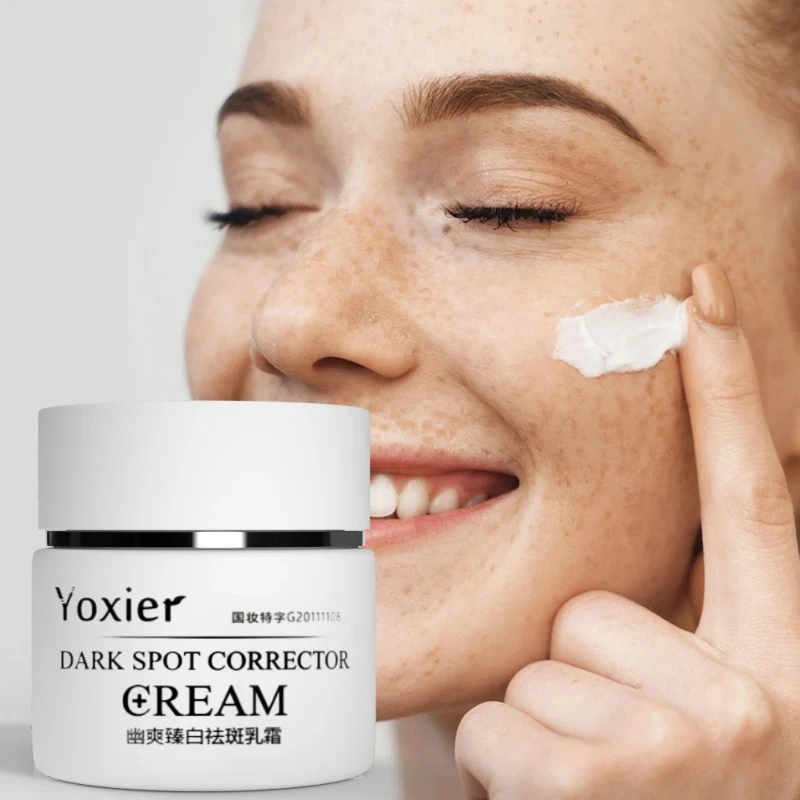 Dark Corrector Cream For Face Hyaluronic Acid Vitamin E Soothes Dry Skin Hydrating Face Cream Keep Skin Smooth 30g