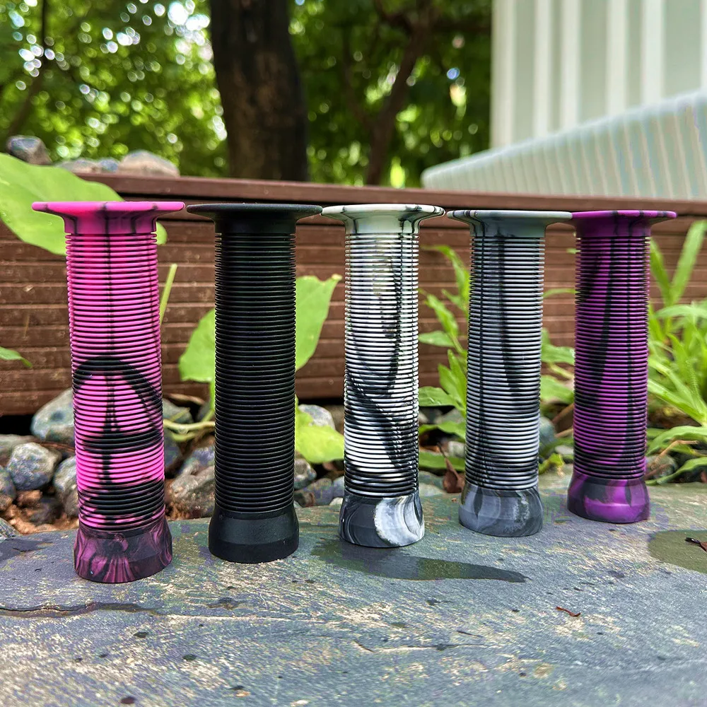 

Ручки для горного велосипеда, универсальные противоскользящие резиновые амортизирующие конструкции, руль 22,2 мм, длинный воротник, мягкие удобные аксессуары для велосипеда