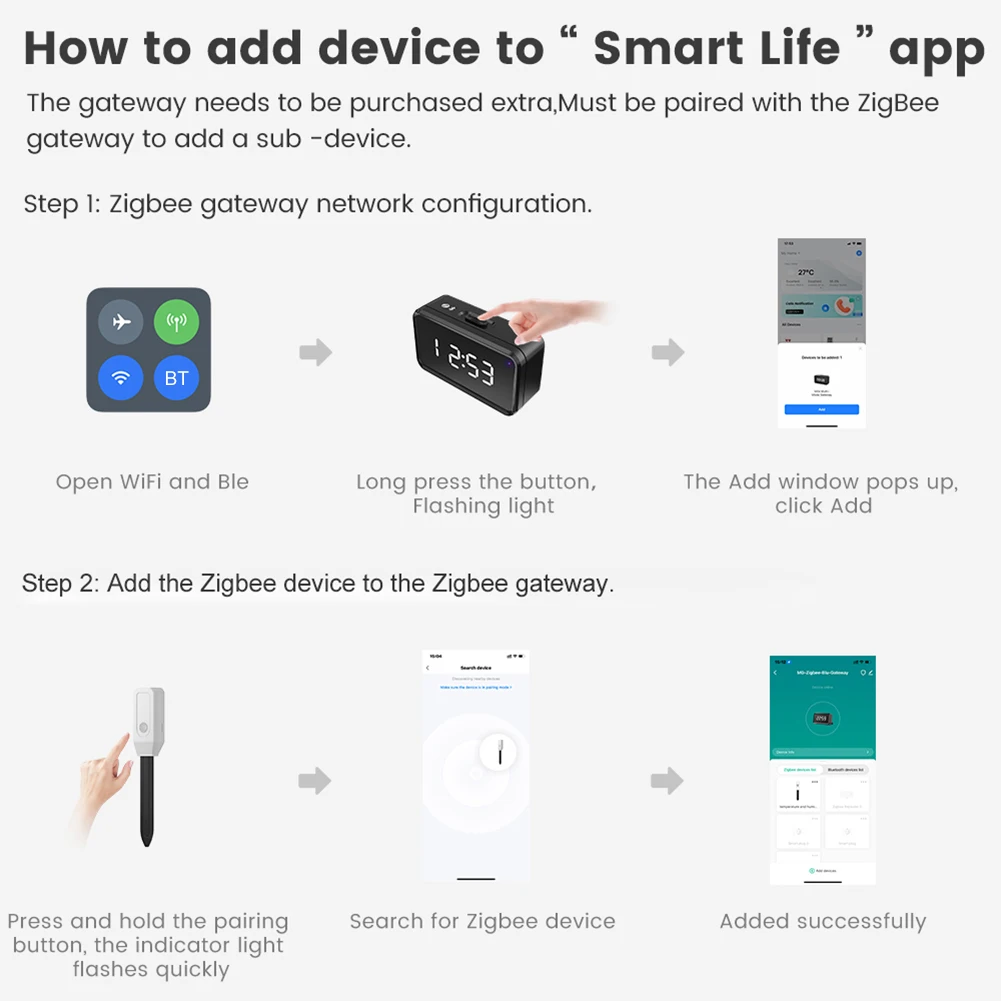 Датчик температуры и влажности, многофункциональный беспроводной гигрометр для земли, монитор содержания воды в почве для фермерского сада