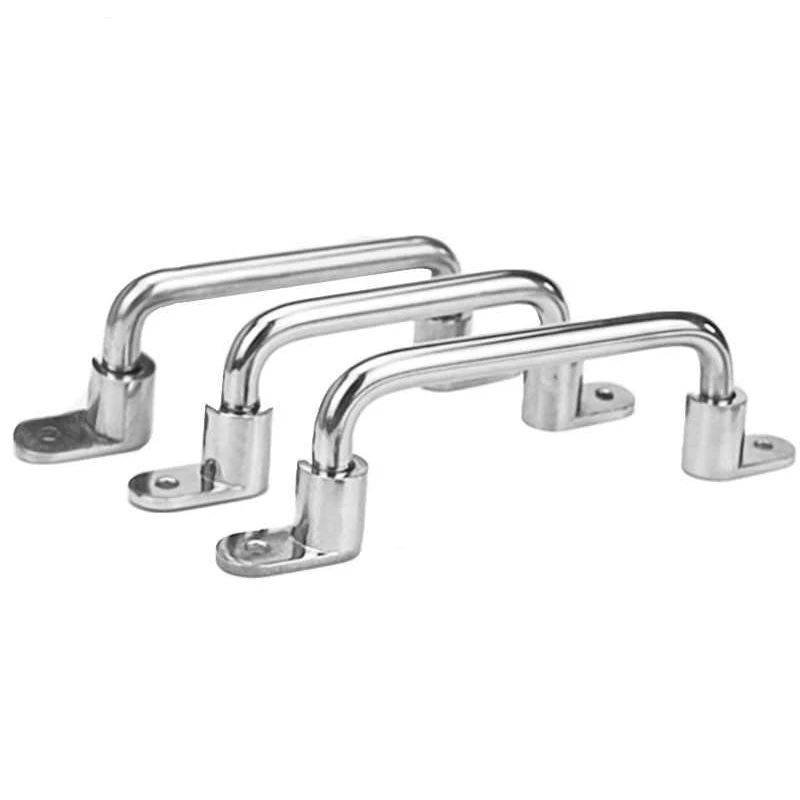 1 قطعة 138/158/180/218 الفولاذ المقاوم للصدأ مقبض قابل للطي المعدات الصناعية الثقيلة مقبض خارجي إكسسوارات الأجزاء الداخلية للكمبيوتر #4