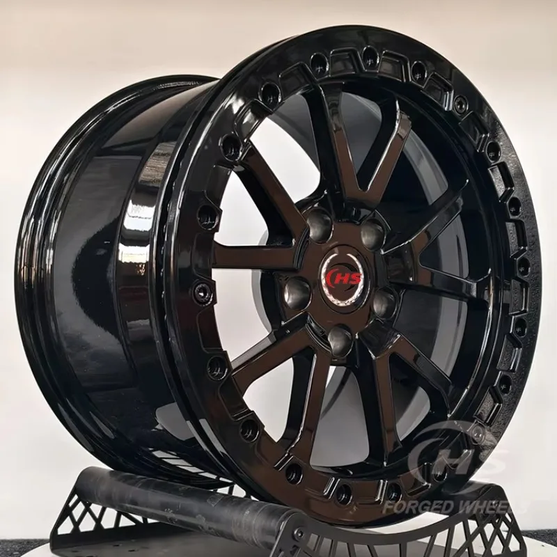 

Forged Wheels 17 18 19 20inch 5x139.7 5x127 Multi-spoke Gloss Black Rim Real Beadlock Offroad Wheels Rims for Cadillac Cts-V