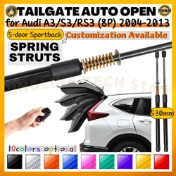 Qty(2) Trunk Struts with Spring for Audi A3/S3/RS3 (8P) Sportback 2004-2013 Rear Tailgate Lift Supports Shock Absorbers Dampers