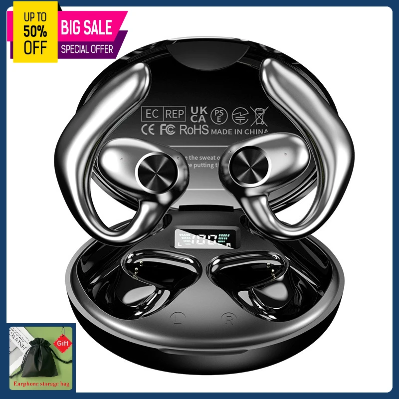 

wireless Sports Bluetooth earphones with over the ear extended battery life audifonos bluetooth inalambrico earbuds headphones