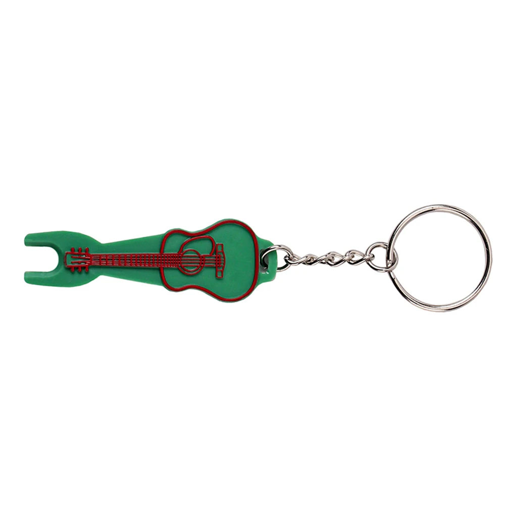 

Bridge Pin Extractor Green Guitar Accessory Color Keychain Removal Tool for Acoustic Guitar Shaped Extractor Removal Tool Guitar