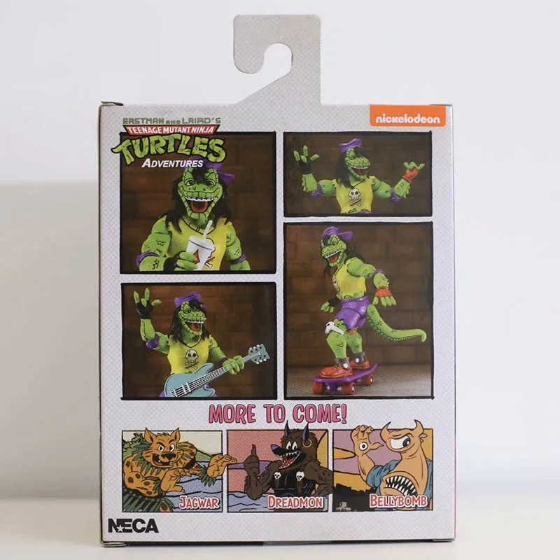 في سن المراهقة متحولة النينجا السلاحف موندو أبو بريص الشكل NECA 54433 TMNT عمل تمثال أنيمي السحلية مغامرات التماثيل اللعب الأصلي