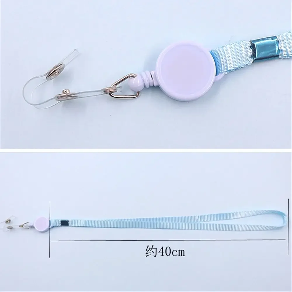 1 szt. Urocza bankomatka zwijana smycz etui na karty kredytowe etui na karty identyfikacyjne etui na karty autobusowe