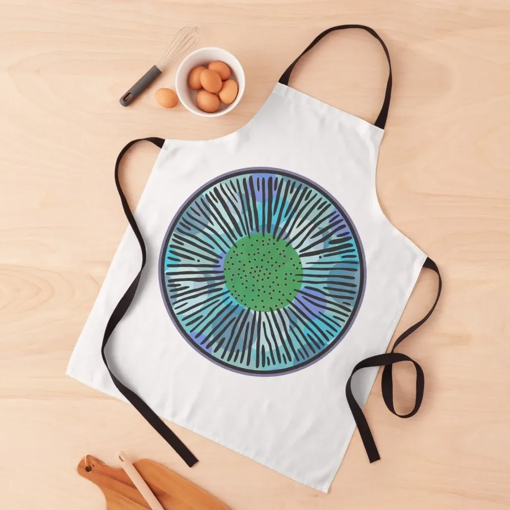 Diatom - Lindavia intermedia (artwork) Apron waiter Teacher Bib For Kitchen Apron