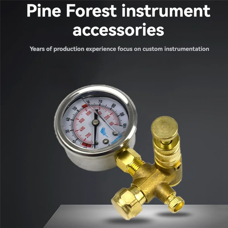 A29F-Nitrogen Gas Charging Pressure Gauges Hydraulic Breaker Hammer Device IP55 Protection Level