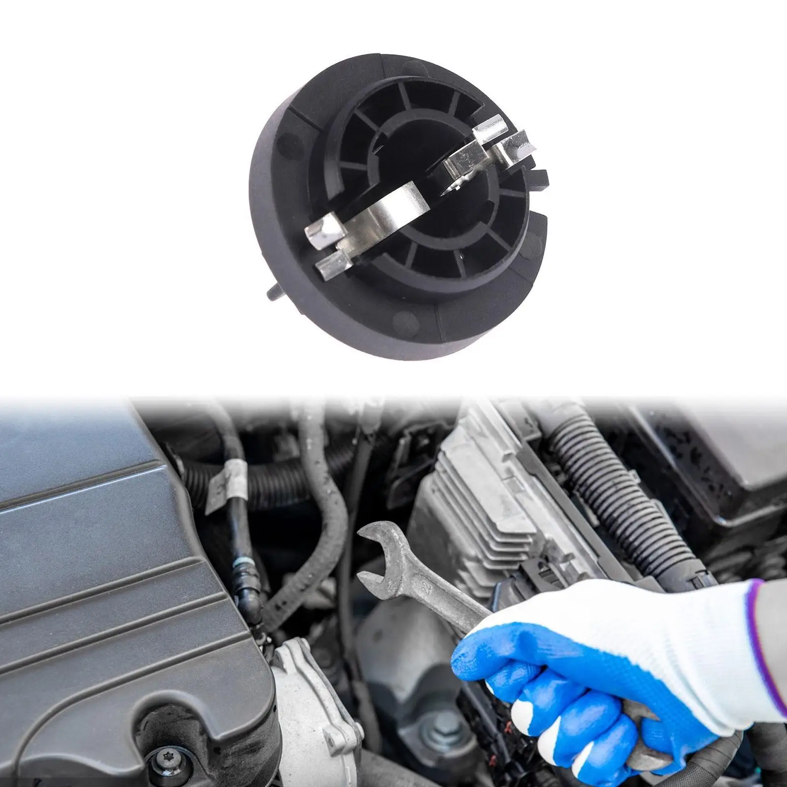 

63212756177 Профессиональная насадка, прямая замена, прочный держатель лампы заднего фонаря, черный для BMW R59 Mini