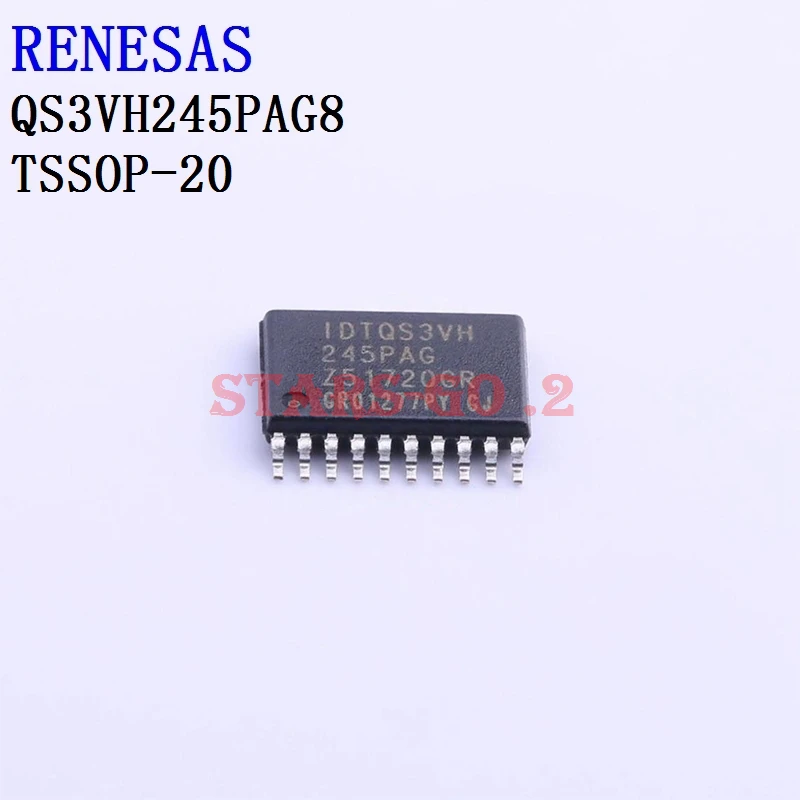 

2PCS QS3VH245PAG8 QS3VH245QG QS3VH257QG8 RENESAS Logic ICs