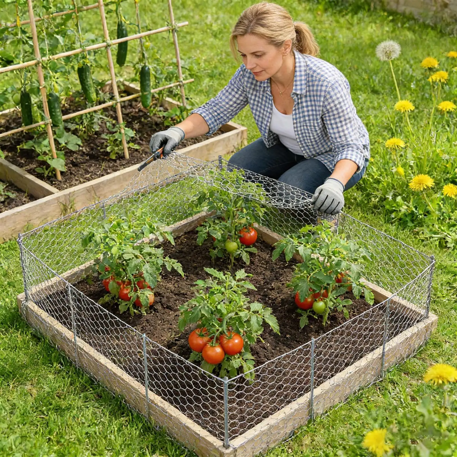 5m/10m/15m Çiftlik Çit Örgüsü  - Rabbit Cage Wire incelemesi ve fiyatı