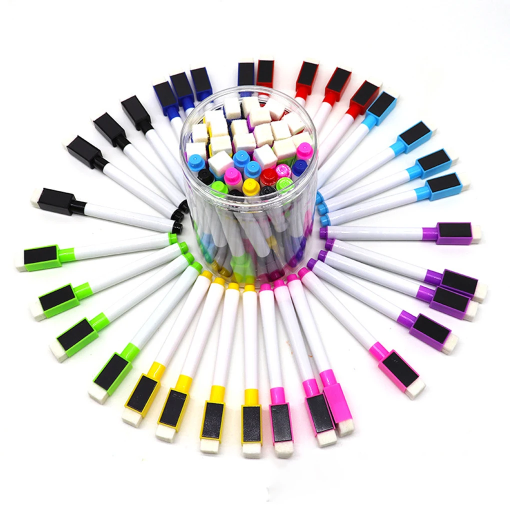 Dry Erase Markers Pens Convenient Erasable Drawing Tool Marking Tools
