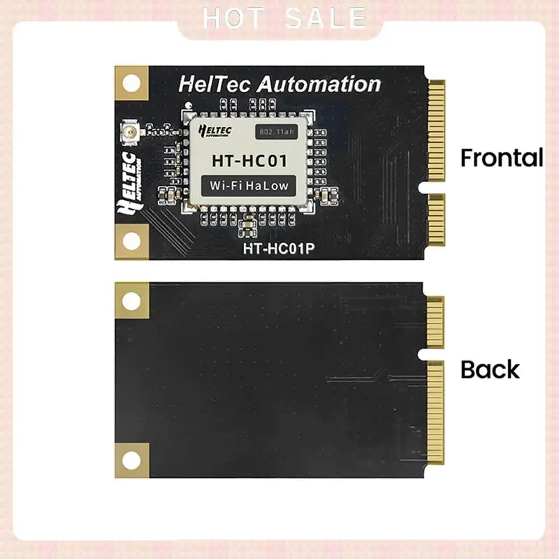 Entrega 24 horas H ELTEC AUTOMATION HT-HC01P Wifi Halow Module Mini Interface Pcie Integrar com Rede Ethernet Wi-Fi Tradicional