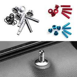 Car Door Lock Stick Pin Cap Trim For Chevrolet Cruze Trax Malibu for Opel Mokka ASTRA J Insignia Sport Tourer accessories