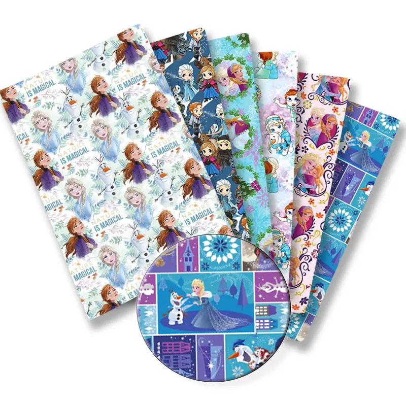 140X50Cm  Stof  Cartoon Katoen Stof Patchwork Tissue Kid Thuis Textiel Naaien Pop Jurk Gordijn Polyester Katoen Stof