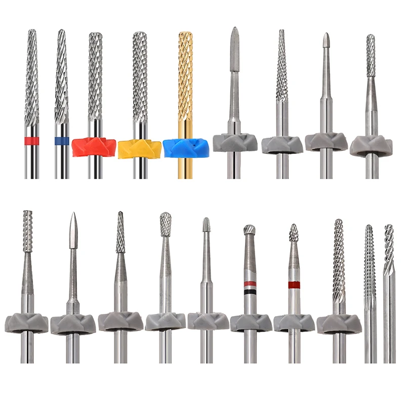 Nagellack-Schleifkopf aus Wolframstahl, Nagelentfernungsbohrer aus Legierung, Werkzeug zum Entfernen abgestorbener Haut und zum Schleifen dieses Nagels