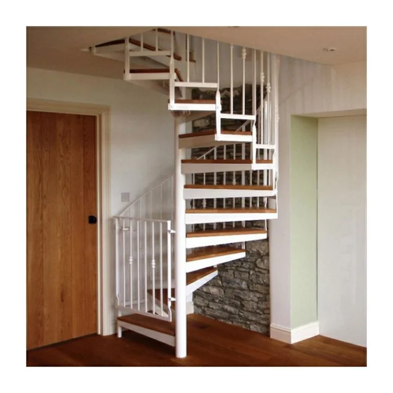 

Custom.Modern building rounded wood step ladder compact staircase