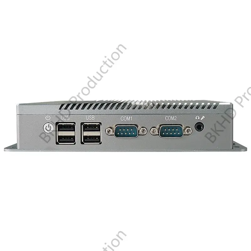 IKuaiOS G40 без вентилятора Nano IPC Celeron J4125 2x1GbE LAN для автоматизации IoT Machine Vision DAQ 2xRS232 BKHD-1090