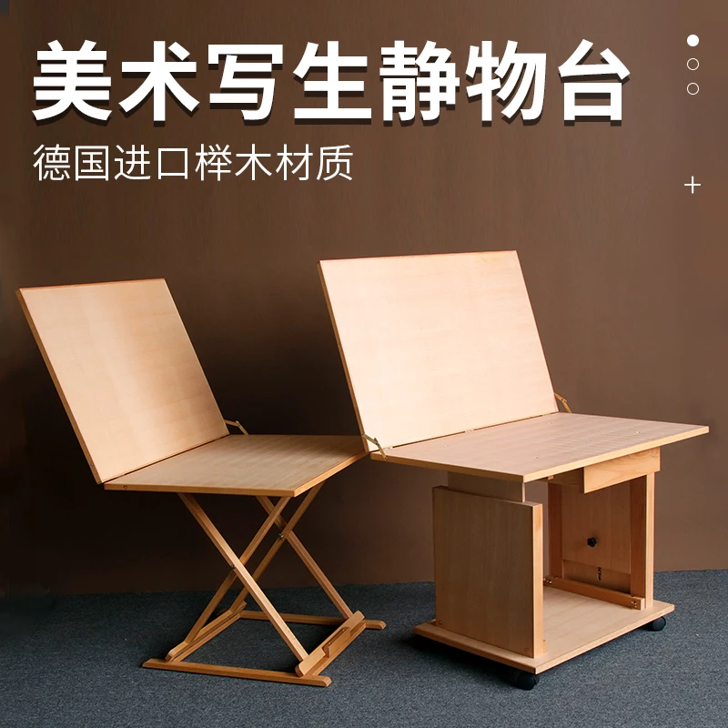 

Foldable lifting art studio special sketch copying plaster figure interlining still life table