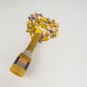 In der geformten Flasche Konfetti Poppers, Geburtstagsfeier, Injektionsschrauben Hand, Buddy Gathering, 1PC 12 Hauptrang Kanone - №3