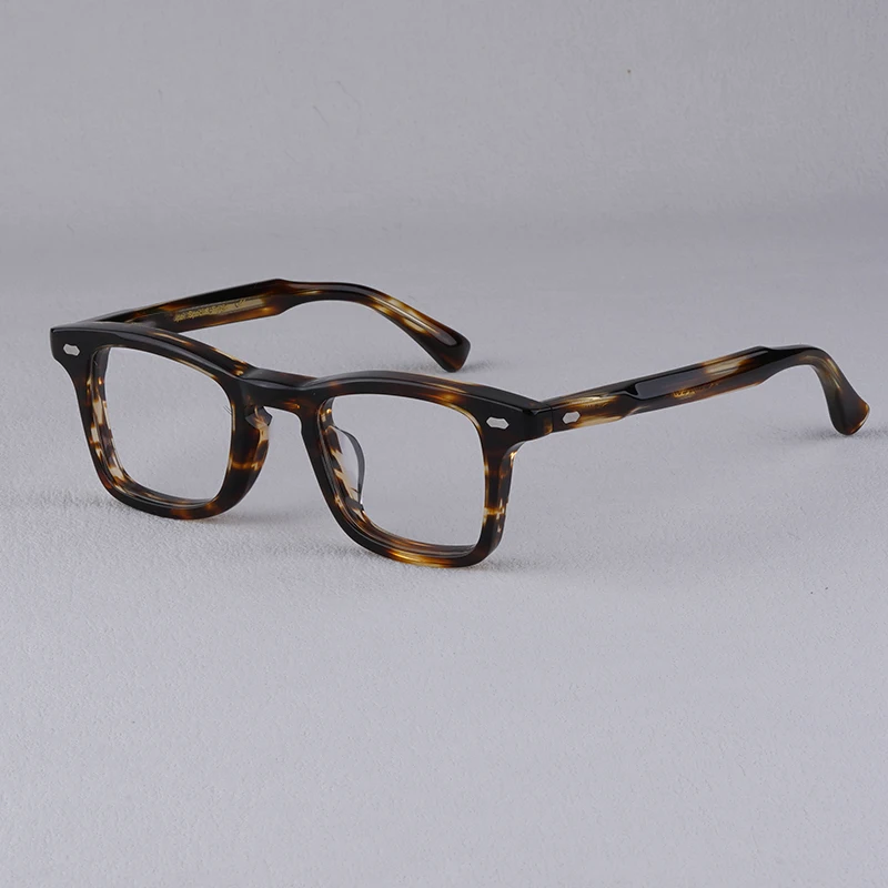 

Vintage Trend Design Same Style Thick Acetate High Density Glasses Frame Retro Eyeglasses Frames for Men Women