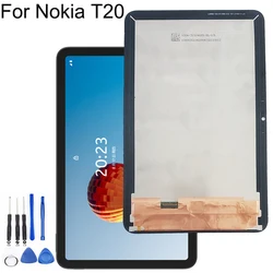 New Tablet Accessories Parts For Nokia T20 LCD TA-1397 TA-1394 TA-1392 LCD Display+Touch Screen Digitizer Assembly