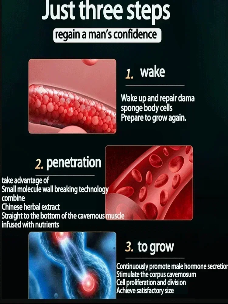 بخاخ تكبير نمو القضيب يدوم طويلاً ، بخاخ تأخير الجنس الذكري ، الاستخدام الخارجي للبالغين ، 60 دقيقة