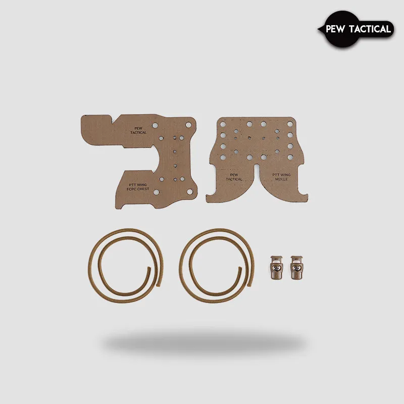 PEW Tactical PTT Wing Kit placa de montaje MOLLE para chaleco - imagen 2