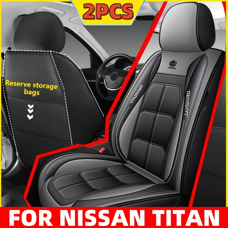 

FOR NISSAN TITAN Car seat cover artificial leather soft and comfortable full wrap muscle seat cover waterproof wear-resistant