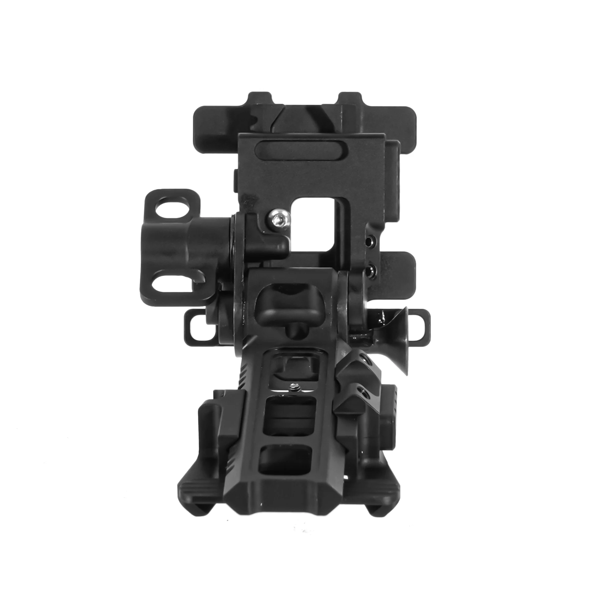 NI Alpha NVG Halterungsarm mit Schwalbenschwanzbefestigung, Ultraleichter Druckknopf-Freigabe Nachtsicht-Helmhalterung für PVS-14 PVS31 GPNVG-18 – Detail 27
