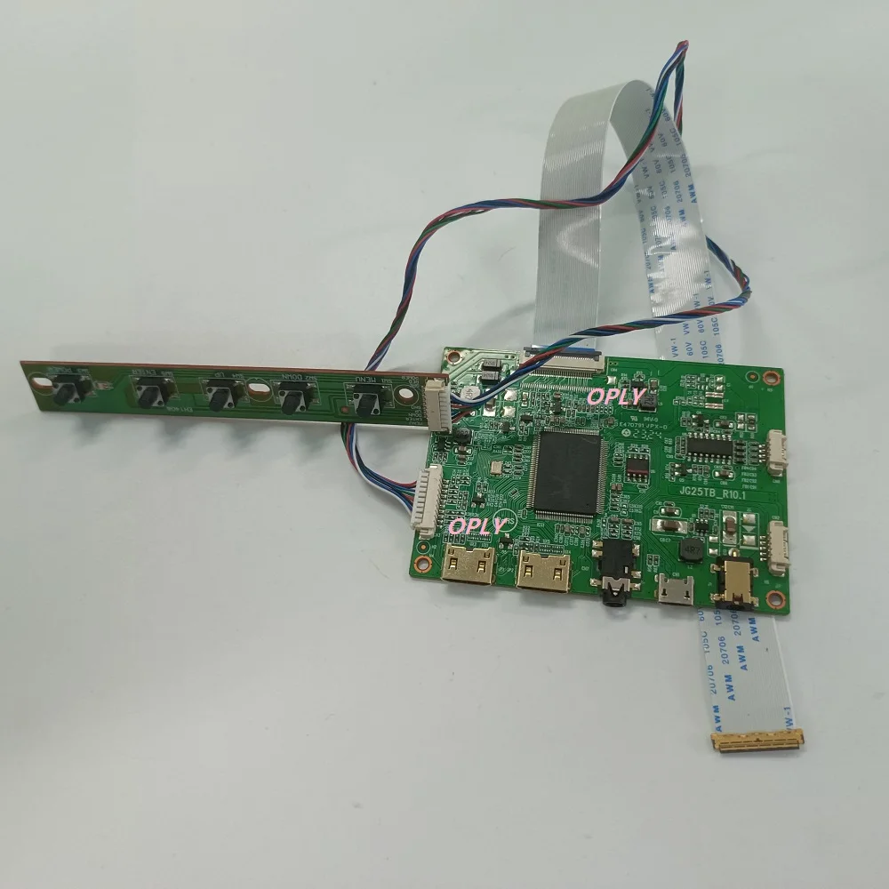 EDP Controller board 2K for LP156WHB-TPD2 LP156WHU 1366x768 micro USB Mini 2 HDMI-compatible LCD LED monitor display