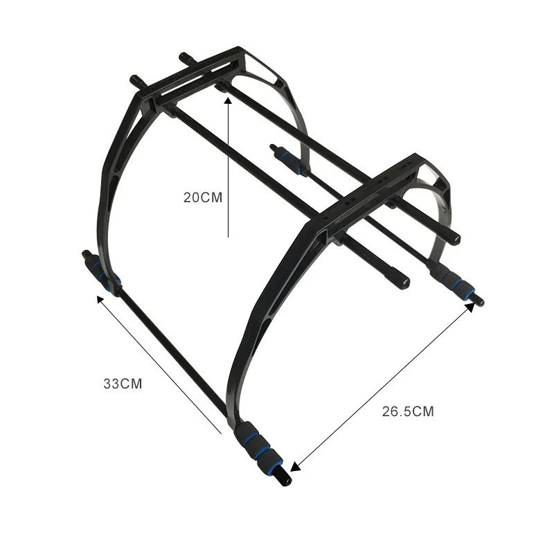 Piédestal multi-axes F450 High Footage F550, Six axes disponibles, photographie aérienne FPV, Transmission d'image, train d'atterrissage, modèle Cloud