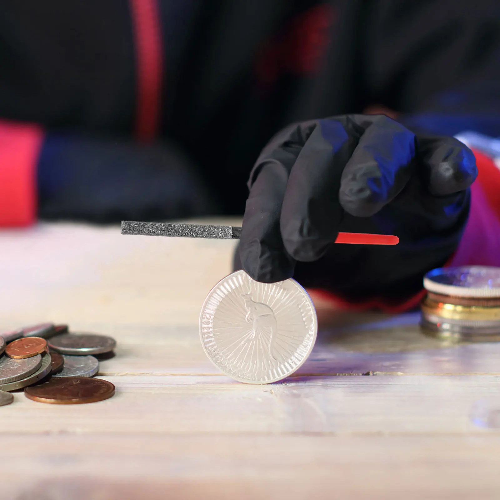 

10Pcs Small Metal Diamond Needle Files Titanium Coated Riffler Precision File Set for Jewelry Wood Metal Glass Crafting