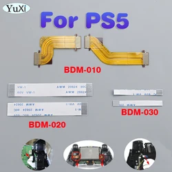 1Pair For PS5 R1 R2 L1 L2 Button Motor Connect Flex Ribbon Cable Left Right Handle Trigger Button Board Cable BDM-010 020 030