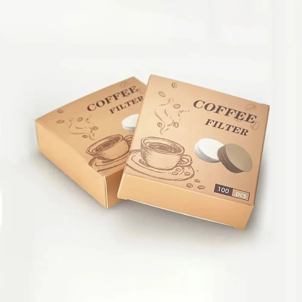 100Pcs 51/53/58mm Coffee Filter Paper Disposable Universal Water Filter Papers Round Espresso Portafilter Accessories