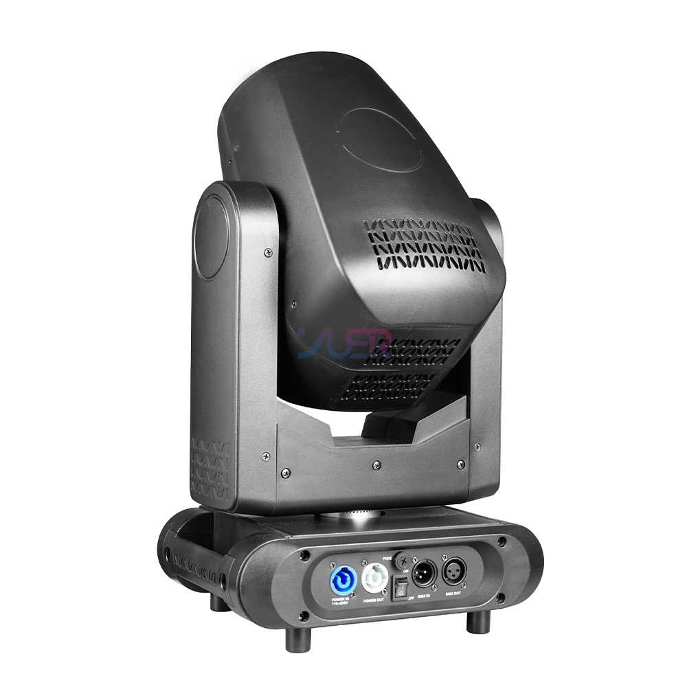 300W LED Beam Moving Head Light With Light Strip 14Gobo&Color DJ Light Stage Light DMX For Wedding Disco Party Music Bar