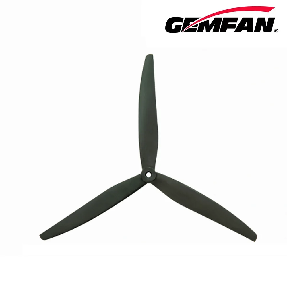 Gemfan 1080/10.1X5.5/1170/1270 الألياف الزجاجية النايلون المروحة 3-Blade الدعائم لطائرة بدون طيار FPV حرة لمجموعة طويلة لتقوم بها بنفسك أجزاء 2 أزواج #3