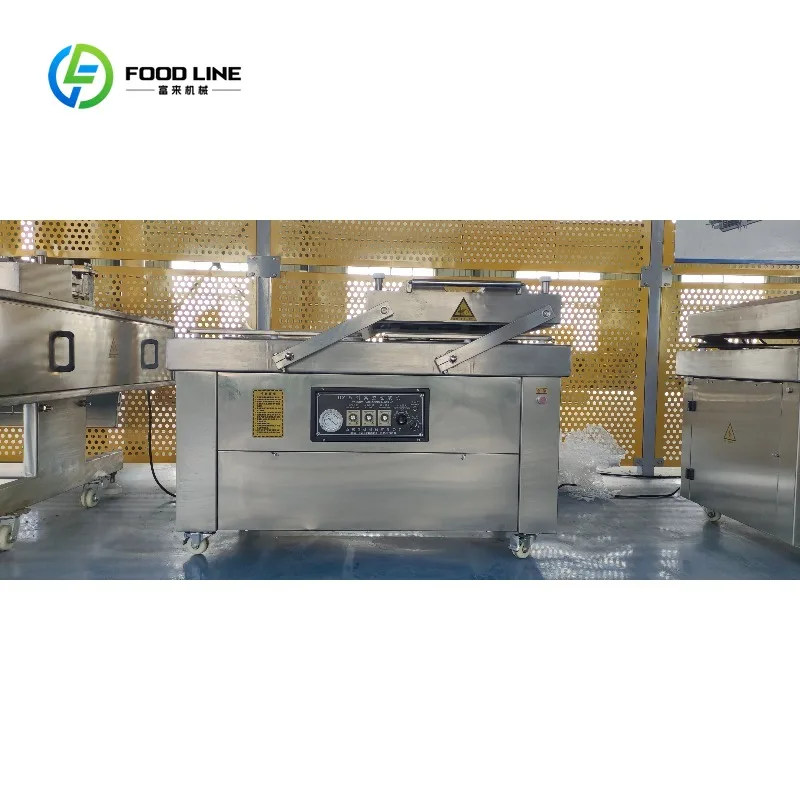 Customized Automatic Food Grade Vacuum Packaging Machine Double Chamber Vacuum Packing Machine