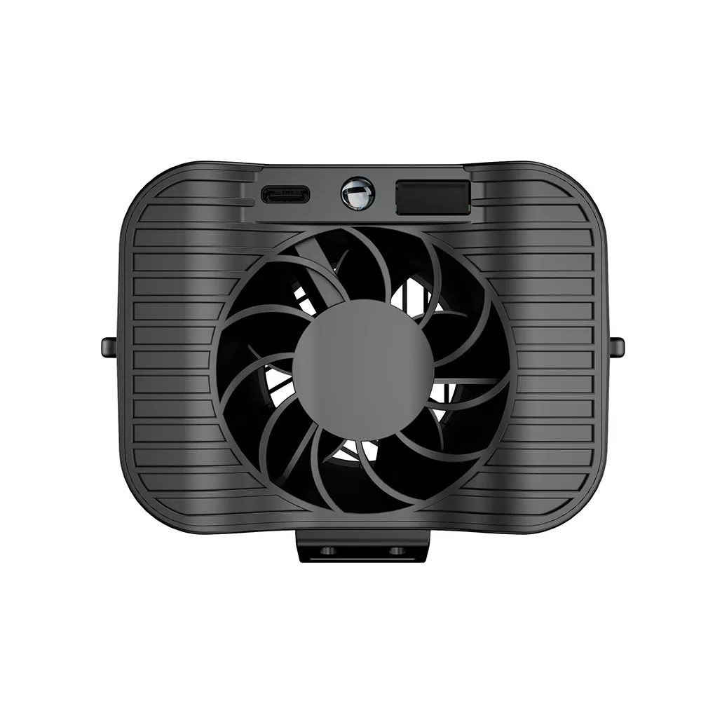 Multi-functional portable mini waist-mounted fan Large-capacity 12000mAh battery, can be lighted, emergency power supply