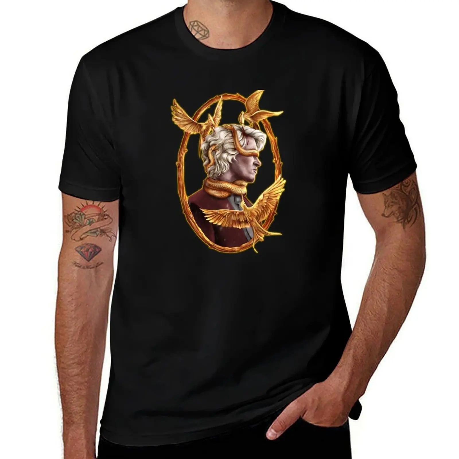 Coriolanus Snow I can fix him hunger games T-Shirt Lightweight Running Sports T-Shirt