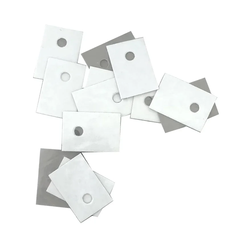 

Односторонняя клейкая силиконовая пленка TO-220/TO-3P, термопроводящая изоляционная силиконовая ткань, прокладка для отвода тепла