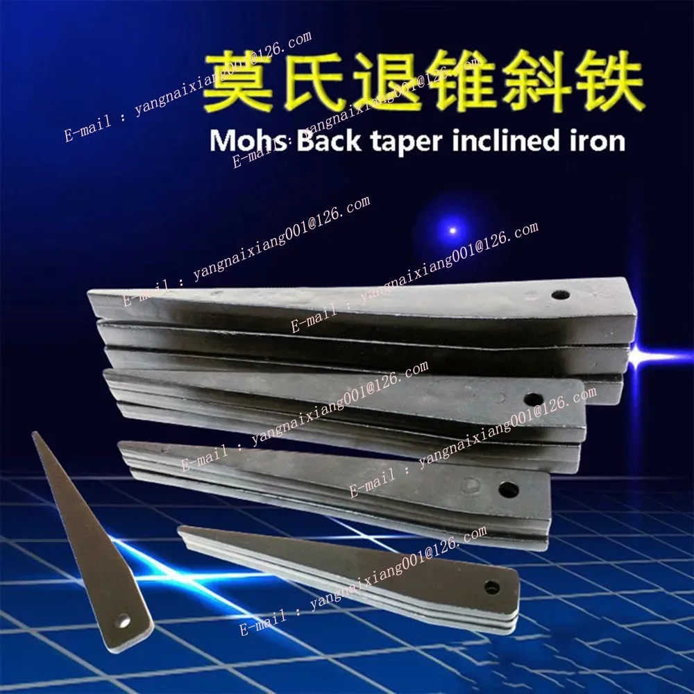 

1set Mohs Variable Diameter Sleeve Inclined Iron MT1-6# Back Cone Wedge Iron Kit Milling Machine Drill Sleeve Removal Tool