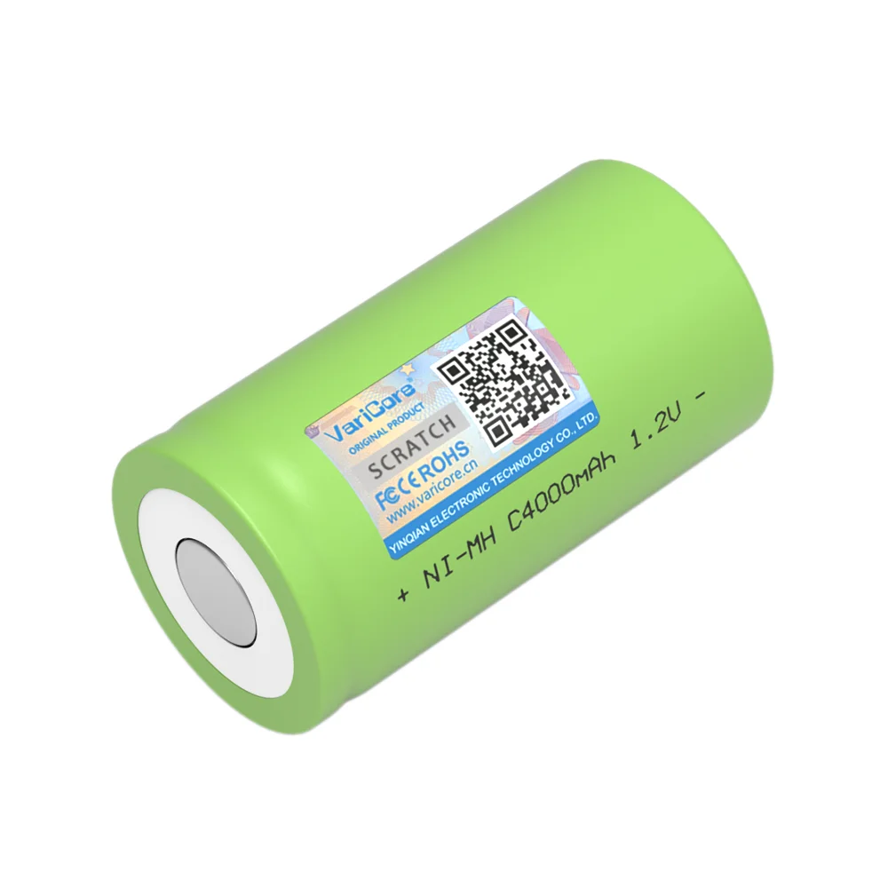 1.2 فولت ni-mh 4000 مللي أمبير بطارية قابلة للشحن C4000 لاختبار مكنسة كهربائية إضاءة الطوارئ تخزين الطاقة الشمسية #2