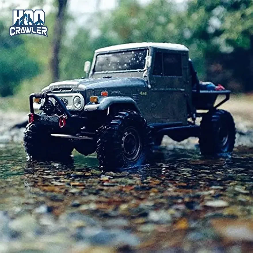 HooCrawler 1/10 1965 Toyota FJ40 Truck Cab PC Clear Body for RC Crawler Axial SCX10 TRX4 YIKONG 4102 RGT 86100 Redcat GEN8